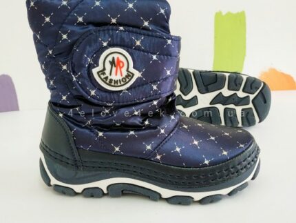 Зимові чобітки D651-2 синього кольору