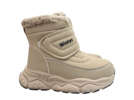 Зимові черевики для дівчат 01444С бежеві